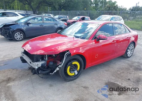 2017 Audi A4 2.0T Ultra Premium z USA, uszkodzony, nr VIN WAUGMAF40HN061802